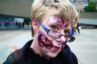 2013 Toronto Zombie Walk. (Photo: Alex Curley/Aesthetic Magazine Toronto)