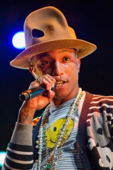 Pharrell Williams at Coachella Weekend 2. (Photo: Thomas Hawk)