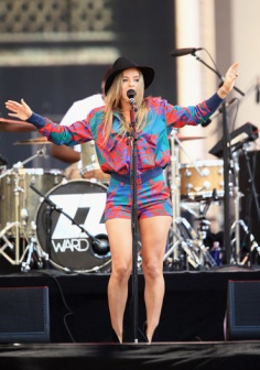 ZZ Ward at 2014 Budweiser Made In America Festival in Los Angeles. (Photo: Christopher Polk/Getty)