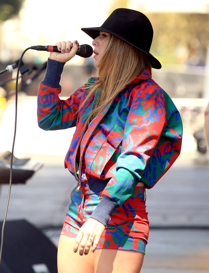 ZZ Ward at 2014 Budweiser Made In America Festival in Los Angeles. (Photo: Christopher Polk/Getty)