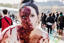 2014 Toronto Zombie Walk. (Photo: Victoria Charko/Aesthetic Magazine Toronto)