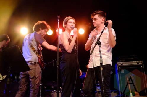 July Talk at Cover Me Impressed. (Photo: Kevin Leung/Aesthetic Magazine Toronto)
