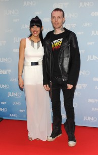 Deadmau5 on the red carpet at 2015 JUNO Awards at FirstOntario Centre in Hamilton on March 15, 2015. (Photo: CARAS)