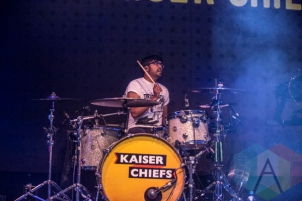 Kaiser Chiefs performing at the Commodore Ballroom in Vancouver, B.C. on April 21st, 2015. (Photo: Amy Ray/Aesthetic Magazine Toronto)