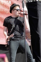 Patrick Stump of Fall Out Boy performs onstage at the Global Citizen 2015 Earth Day at The National Mall on April 18, 2015 in Washington, DC. (Photo: Paul Morigi/Getty Images)