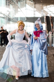 Cinderella and Fairy Godmother at Fan Expo Vancouver 2015. (Photo: Steven Shepherd/Aesthetic Magazine Toronto)