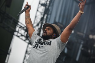 Schoolboy Q performing at Sasquatch 2015. (Photo: Christopher Nelson)