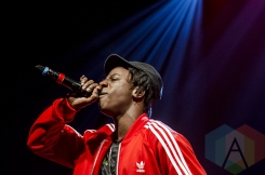 Joey Badass performing at The Danforth Music Hall in Toronto, ON on May 9, 2015 during CMW 2015. (Photo: Roy Cohen/Aesthetic Magazine Toronto)