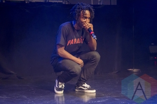 Jazz Cartier performing at The Danforth Music Hall in Toronto, ON on May 9, 2015 during CMW 2015. (Photo: Roy Cohen/Aesthetic Magazine Toronto)