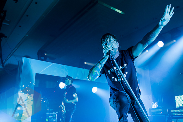Billy Talent performing at the 2015 SiriusXM Indies in Toronto, ON on May 9, 2015 during CMW 2015. (Photo: Fernando Paiz/Aesthetic Magazine)
