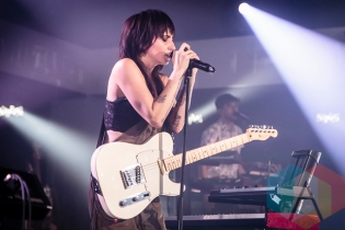 Lights performing at Chum FM FanFest 2015 in Toronto, ON on May 8, 2015 during CMW 2015. (Photo: Dale Benvenuto/Aesthetic Magazine Toronto)
