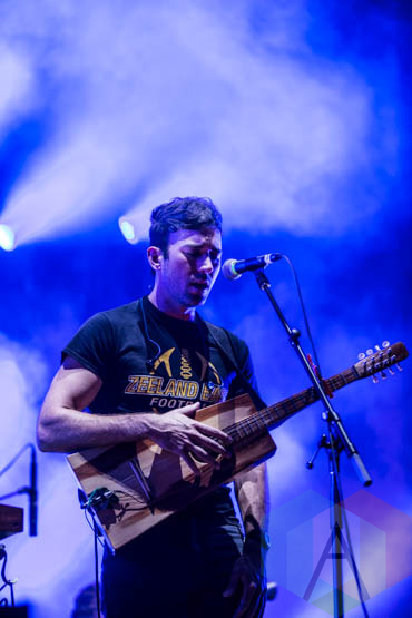 Sufjan Stevens performing at Orpheum Theatre in Vancouver, BC on June 9, 2015. (Photo: Amy Ray/Aesthetic Magazine)