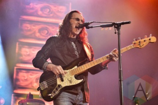 Geddy Lee of Rush performing at the Air Canada Centre in Toronto, ON on June 17, 2015. (Photo: Justin Roth/Aesthetic Magazine)