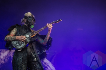 Rob Zombie performing at Amnesia Rockfest in Montebello, QC on June 20, 2015. (Photo: Scott Penner/Aesthetic Magazine)
