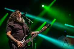 Slayer performing at Amnesia Rockfest in Montebello, QC on June 20, 2015. (Photo: Scott Penner/Aesthetic Magazine)