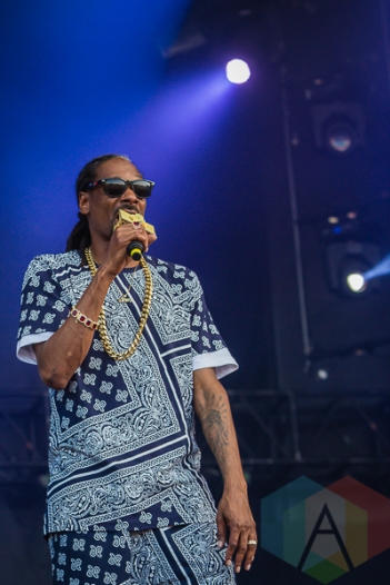 Snoop Dogg performing at Amnesia Rockfest in Montebello, QC on June 20, 2015. (Photo: Scott Penner/Aesthetic Magazine)