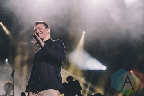 Sam Smith performing at Wayhome Festival on July 26, 2015. (Photo: Rick Clifford/Aesthetic Magazine)
