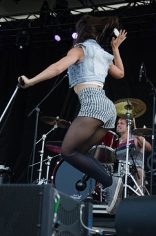 Silvergun and Spleen performing at Ottawa Bluesfest on July 12, 2015. (Photo: Danyca MacDonald)
