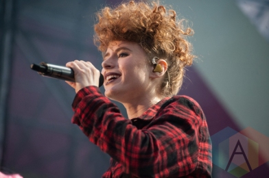 Kiesza performing at Nathan Philips Square in Toronto, ON on July 19th, 2015 as part of Panamania 2015. (Photo: Jason Hodgins/Aesthetic Magazine)