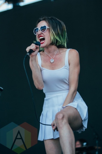 July Talk performing at the Pemberton Music Festival on July 19, 2015. (Photo: Steven Shepherd/Aesthetic Magazine)