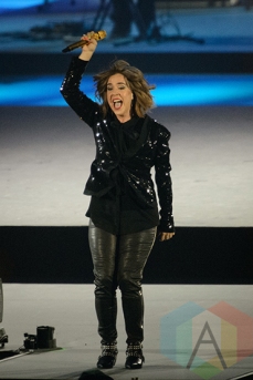 Serena Ryder performing at the Toronto 2015 Pan Am Games closing cceremony in Toronto, ON on July 26, 2015. (Photo: Julian Avram/Aesthetic Magazine)