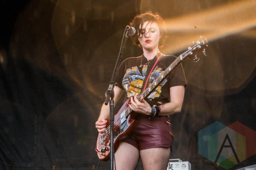Ex Hex performing at the Pitchfork Music Festival on July 18, 2015. (Photo: Katie Kuropas/Aesthetic Magazine)