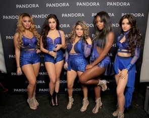 Fifth Harmony attends Pandora Summer Crush 2015 at L.A. LIVE in Los Angeles on Aug. 15, 2015. (Photo: Chelsea Lauren/Getty)