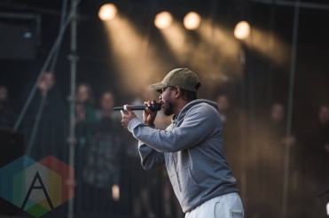 Kendrick Lamar performing at Leeds Festival 2015 on Aug. 28, 2015. (Photo: Marc Sethi)