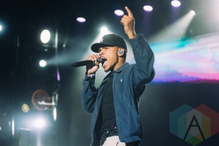 Chance The Rapper performing at the Squamish Music Festival on Aug. 7 , 2015. (Photo: Steven Shepherd/Aesthetic Magazine)