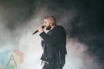 Drake performing at the Squamish Music Festival on Aug. 8, 2015. (Photo: Steven Shepherd/Aesthetic Magazine)