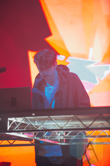 Porter Robinson performing at the Squamish Music Festival on Aug. 8, 2015. (Photo: Steven Shepherd/Aesthetic Magazine)