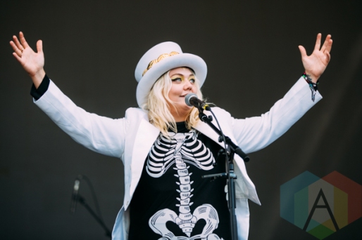 Elle King performing at the Squamish Music Festival on Aug. 9, 2015. (Photo: Steven Shepherd/Aesthetic Magazine)