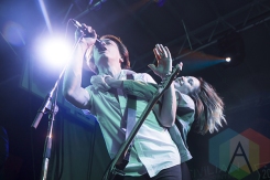 July Talk performing at the 2015 KOI Music Festival in Kitchener, ON on Sept. 25, 2015. (Photo: Sabrina Direnzo/Aesthetic Magazine)