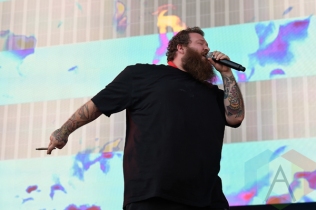 Action Bronson performing at the 2015 Budweiser Made in America Festival at Benjamin Franklin Parkway on Sept. 6, 2015 in Philadelphia, PA. (Photo: Kevin Mazur/Getty)