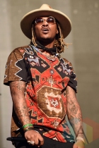 Future performing at the 2015 Budweiser Made in America Festival at Benjamin Franklin Parkway on Sept. 6, 2015 in Philadelphia, PA. (Photo: Kevin Mazur/Getty)