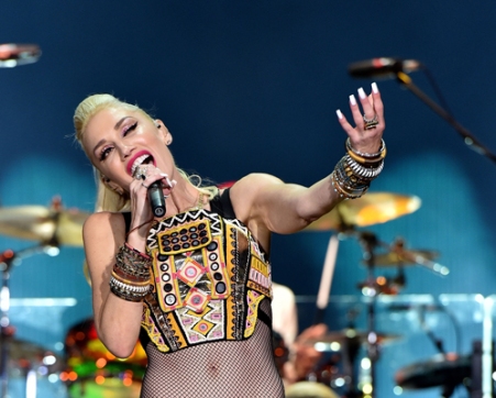 Gwen Stefani of No Doubt performing at the 2015 Kaaboo Del Mar Festival at the Del Mar Fairgrounds on Sept. 18, 2015 in Del Mar, CA. (Photo: C Flanigan/WireImage)