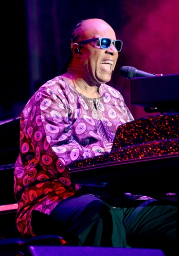 Stevie Wonder performing at the 2015 Life Is Beautiful Festival on Sept. 25, 2015 in Las Vegas. (Photo: Jeff Kravitz/FilmMagic)