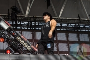 Will Sparks & Timmy Trumpet performing at Mount Woozy 2015 at Echo Beach in Toronto on Sept. 7, 2015. (Photo: Liam Keery/Aesthetic Magazine)
