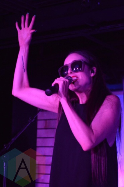 Allie X performing at Festival Music House 2015 at Adelaide Hall in Toronto, ON, on Sept. 14, 2015, during TIFF 2015. (Photo: Justin Roth/Aesthetic Magazine)