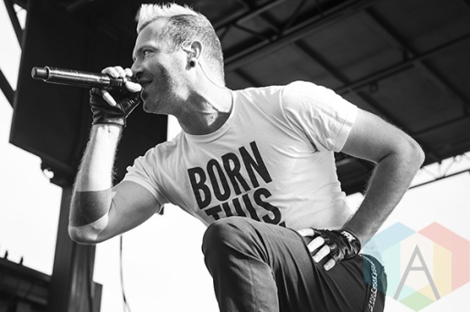 Thousand Foot Krutch performing at Chill On The Hill 2015 in Detroit, MI on Sept. 12, 2015. (Photo: Amanda Cain/Aesthetic Magazine)