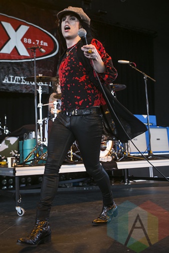 The Struts performing at Chill On The Hill 2015 in Detroit, MI on Sept. 13, 2015. (Photo: Amanda Cain/Aesthetic Magazine)