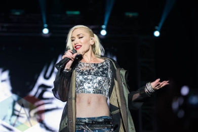 Gwen Stefani of No Doubt performing at Riot Fest Chicago in Chicago, IL on Sept. 11, 2015. (Photo: Katie Kuropas/Aesthetic Magazine)