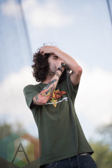 Real Friends performing at Riot Fest Chicago in Chicago, IL on Sept. 11, 2015. (Photo: Katie Kuropas/Aesthetic Magazine)