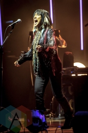 Buffy Sainte-Marie performing at the 2015 Polaris Music Prize gala in Toronto, ON on Sept 21, 2015. (Photo: Angelo Marchini/Aesthetic Magazine)