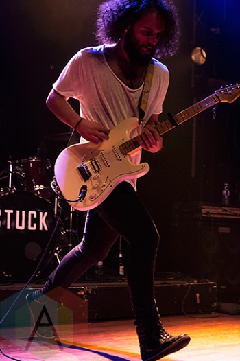 Stuck On Planet Earth performing at The Mod Club in Toronto on December 19, 2015. (Photo: Theo Rallis/Aesthetic Magazine)