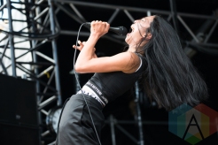 High Tension performing at the 2016 Laneway Festival in Sydney, Australia on February 7, 2016. (Photo: Gwendolyn Lee/Aesthetic Magazine)