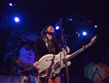 Beach Slang performing at the Music Hall of Williamsburg in New York City on April 20, 2016. (Photo: Gina Garcia/Aesthetic Magazine)