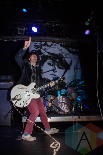 Beach Slang performing at the Music Hall of Williamsburg in New York City on April 20, 2016. (Photo: Gina Garcia/Aesthetic Magazine)