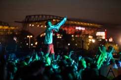 Kaskade performing at Echo Beach in Toronto on May 22, 2016. (Photo: Brandon Newfield/Aesthetic Magazine)