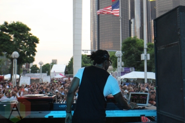 Stacy Pullen performing at Movement Detroit 2016 at Hart Plaza in Detroit on May 28, 2016. (Photo: Jamie Limbright/Aesthetic Magazine)